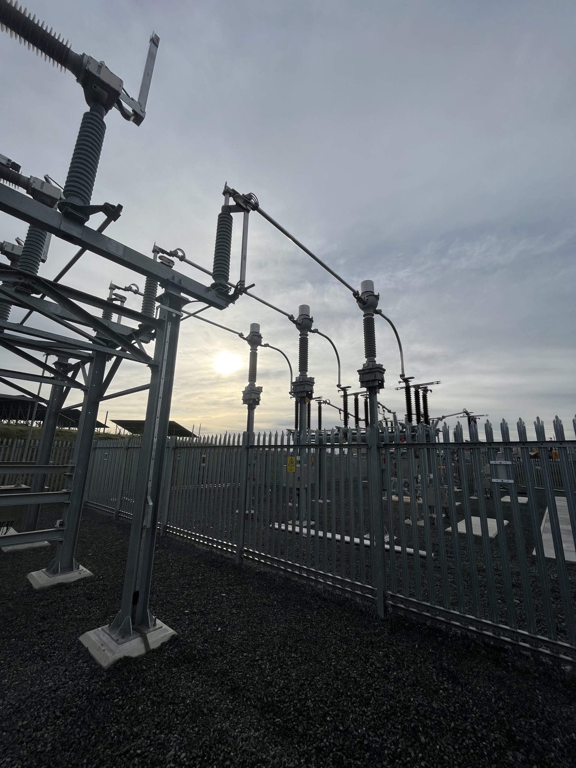 an electrical substation